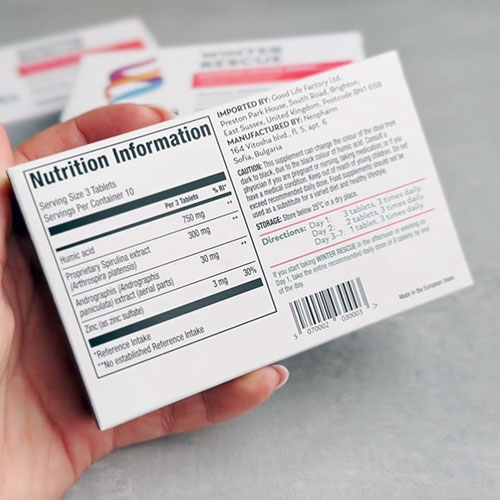 Managed to get rid of my cold, highly recommend